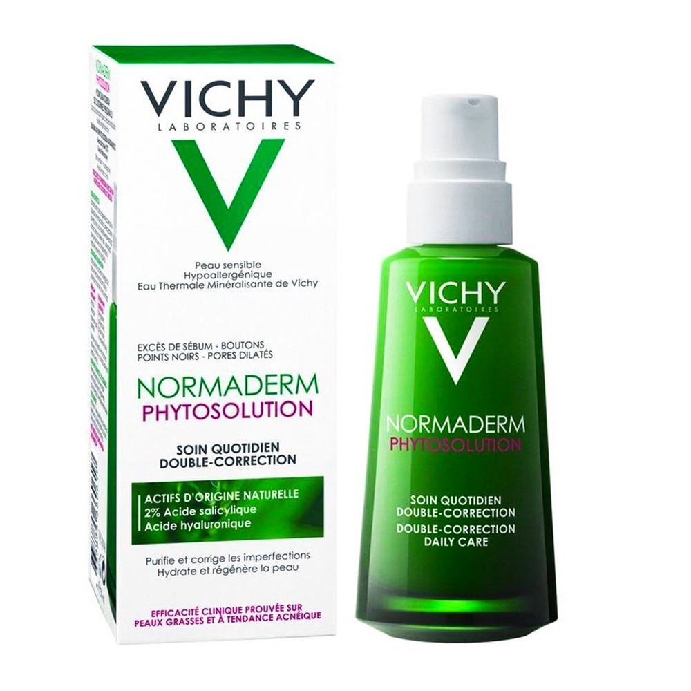 Kem Dưỡng Vichy Normaderm Phytosolution Dạng Gel Sữa Dưỡng Dành Cho Da Mụn 50ml