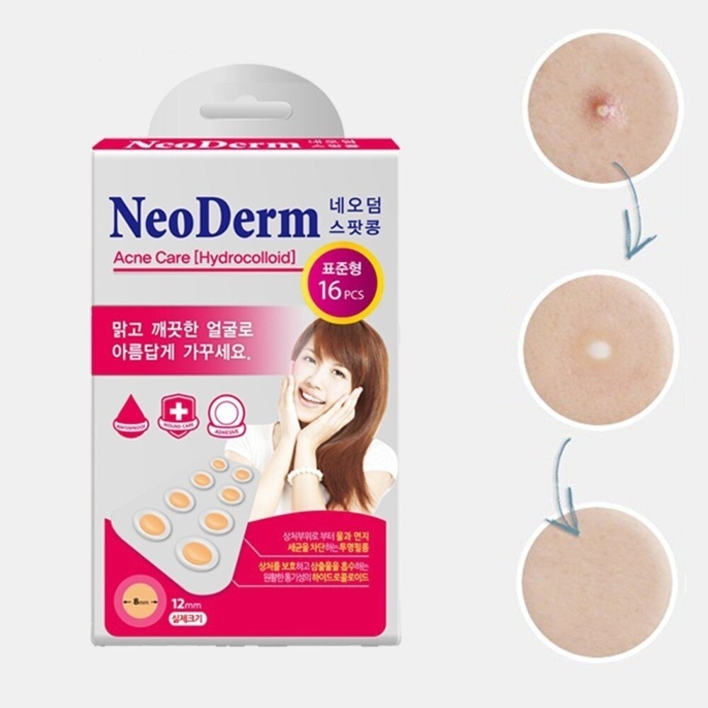 Miếng Dán Mụn Neoderm Hydrocolloid 16 Miếng