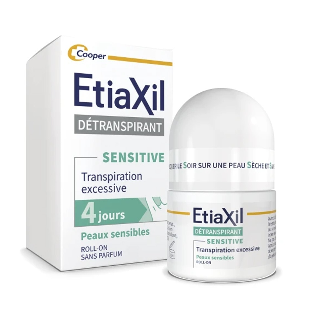 Lăn Khử Mùi Etiaxil Dành Cho Da Nhạy Cảm Aisselles Sensibles 15ml