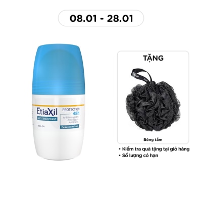 ETIAXIL Lăn Khử Mùi Etiaxil Dòng Hằng Ngày Anti-transpirant 48h 50ml