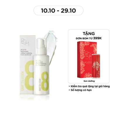 BOM Sữa Dưỡng Bom Eight Tea Lotion 8 Loại Trà 120ml