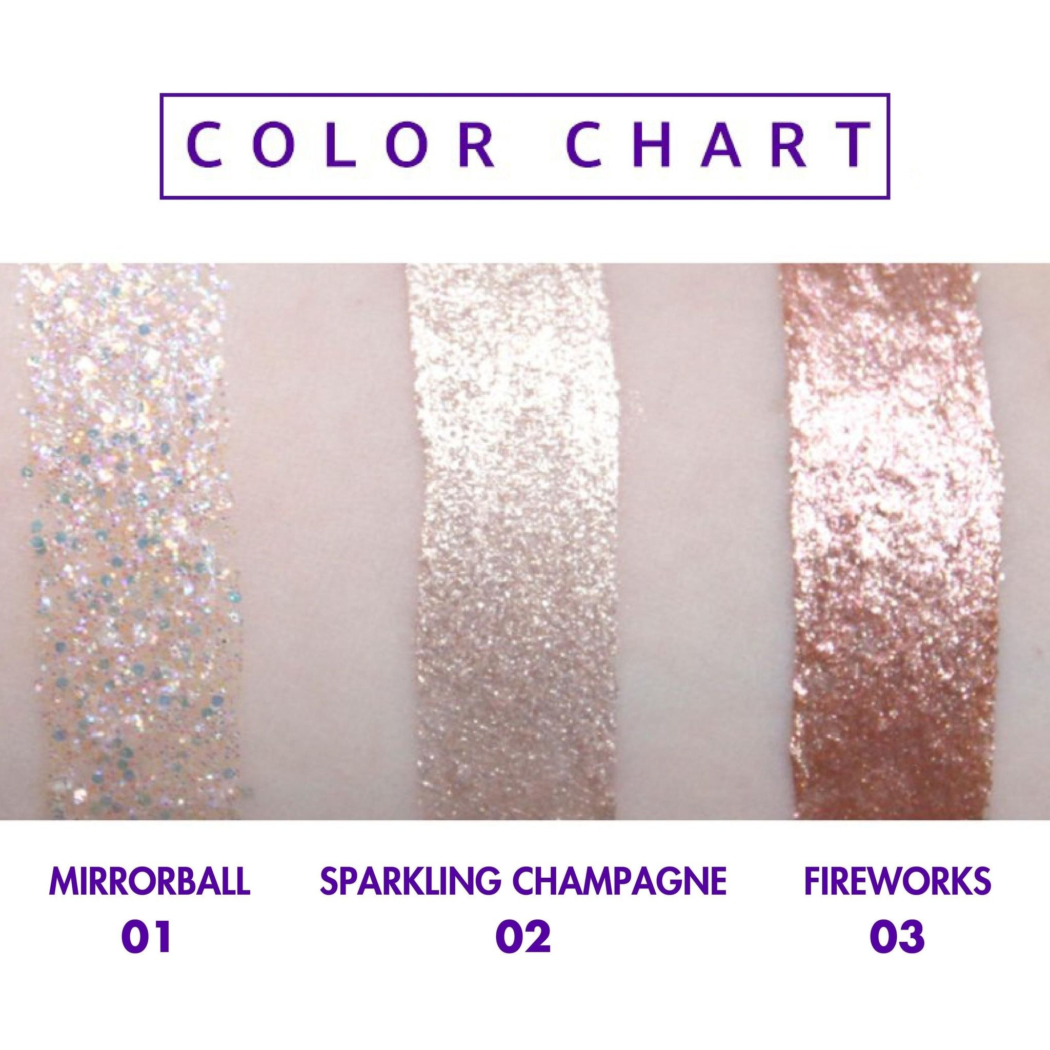Pearl Party Eye Glitter 3.5g .#01 Mirrorball