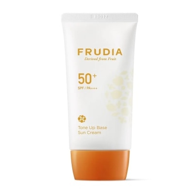 FRUDIA Kem Chống Nắng Frudia Tone-Up Base Sun Cream 50+ SPF/PA++++Làm Trắng Sáng Da 50g