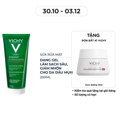 VICHY Normaderm Phytosolution Intensive Purifying Gel 200ml