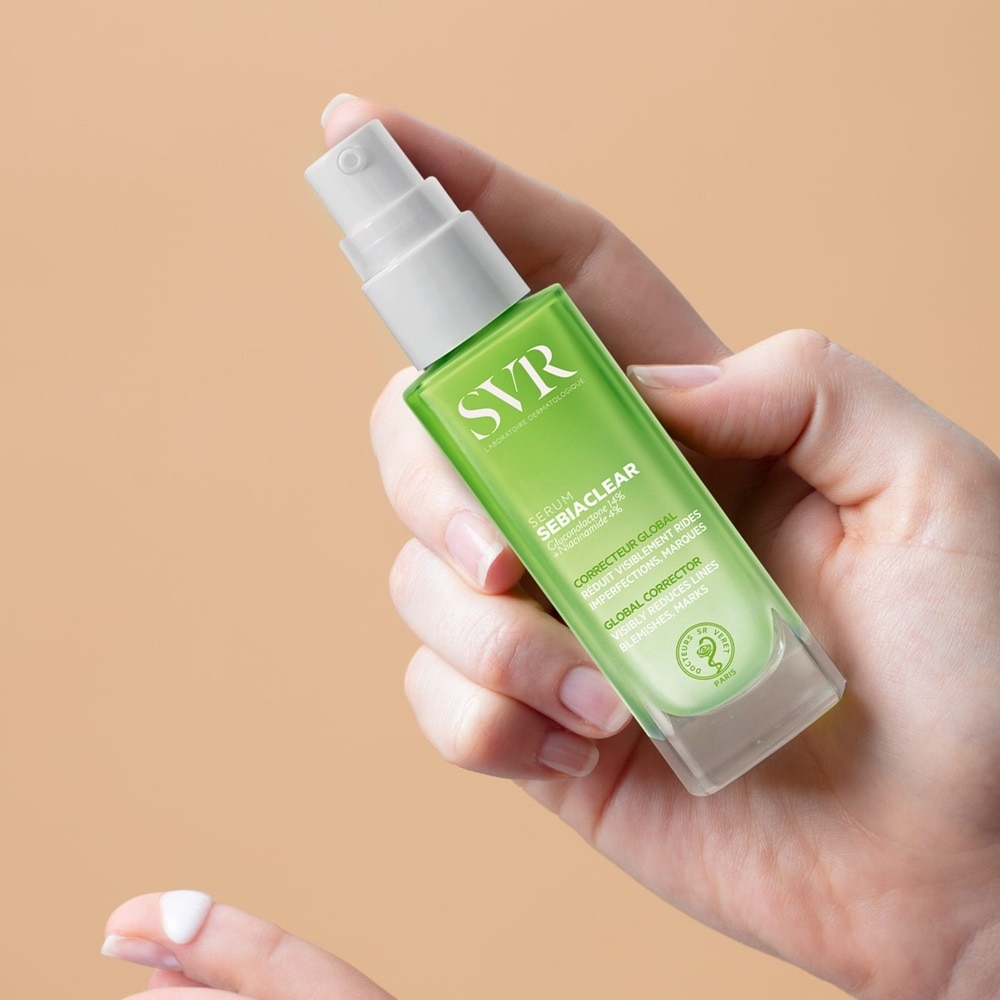 Serum SVR Sebiaclear Serum Giảm Mụn, Thông Thoáng Lỗ Chân Lông, Làm Mềm Mịn Da 30ml