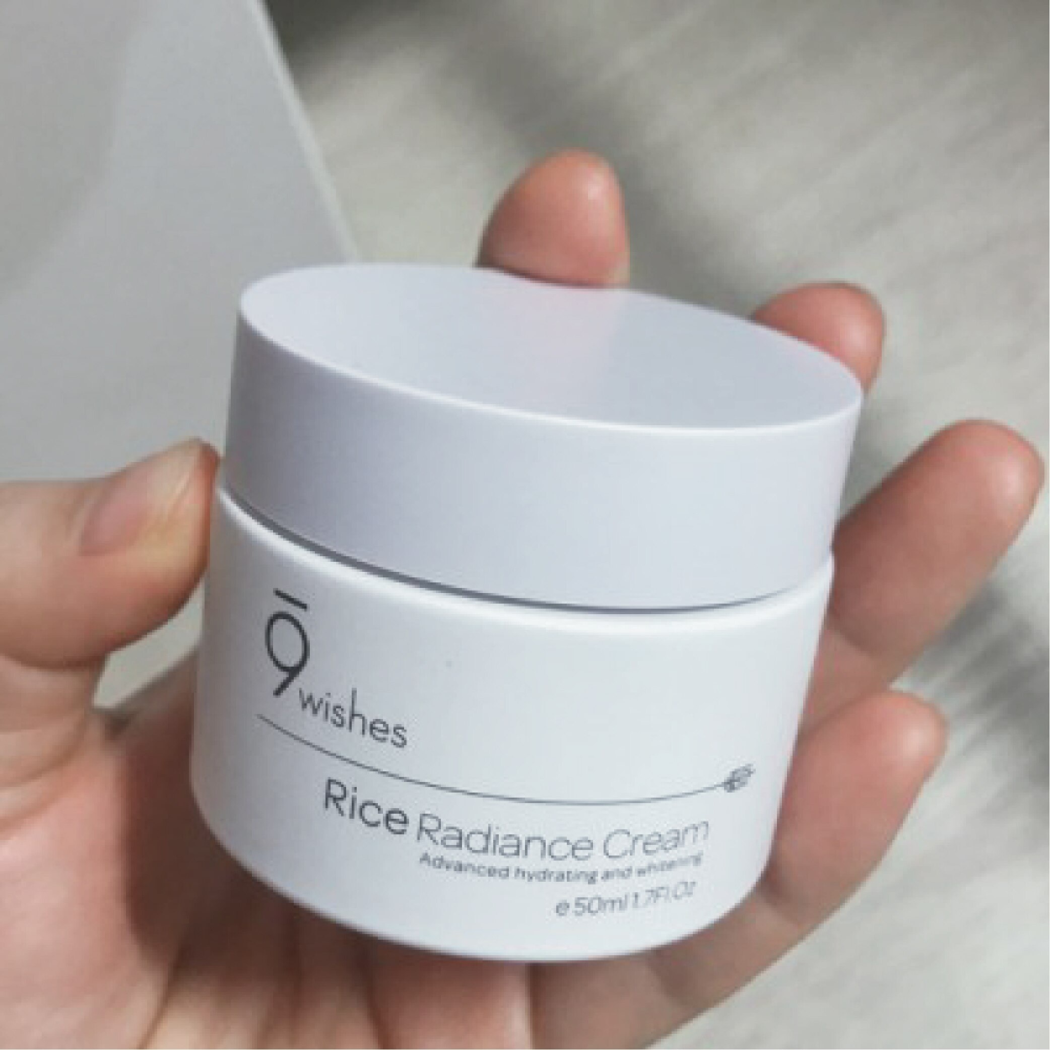 Kem Dưỡng 9 Wishes Rice Radiance Cream Cấp Ẩm Và Làm Sáng Da 50ml