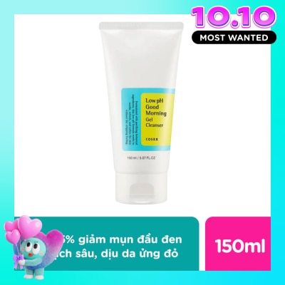 COSRX Gel Rửa Mặt Cosrx Good Morning Low PH Cleanser 150ml image