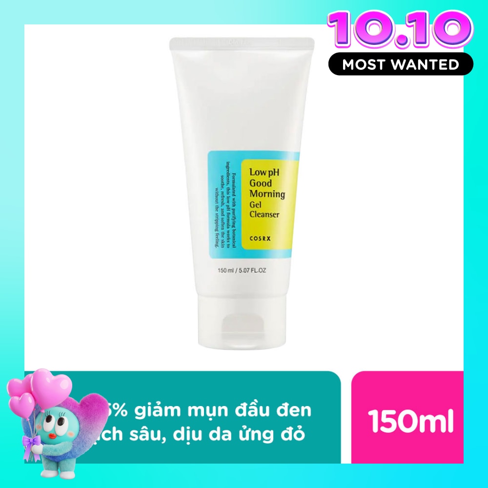 Gel Rửa Mặt Cosrx Good Morning Low PH Cleanser 150ml image