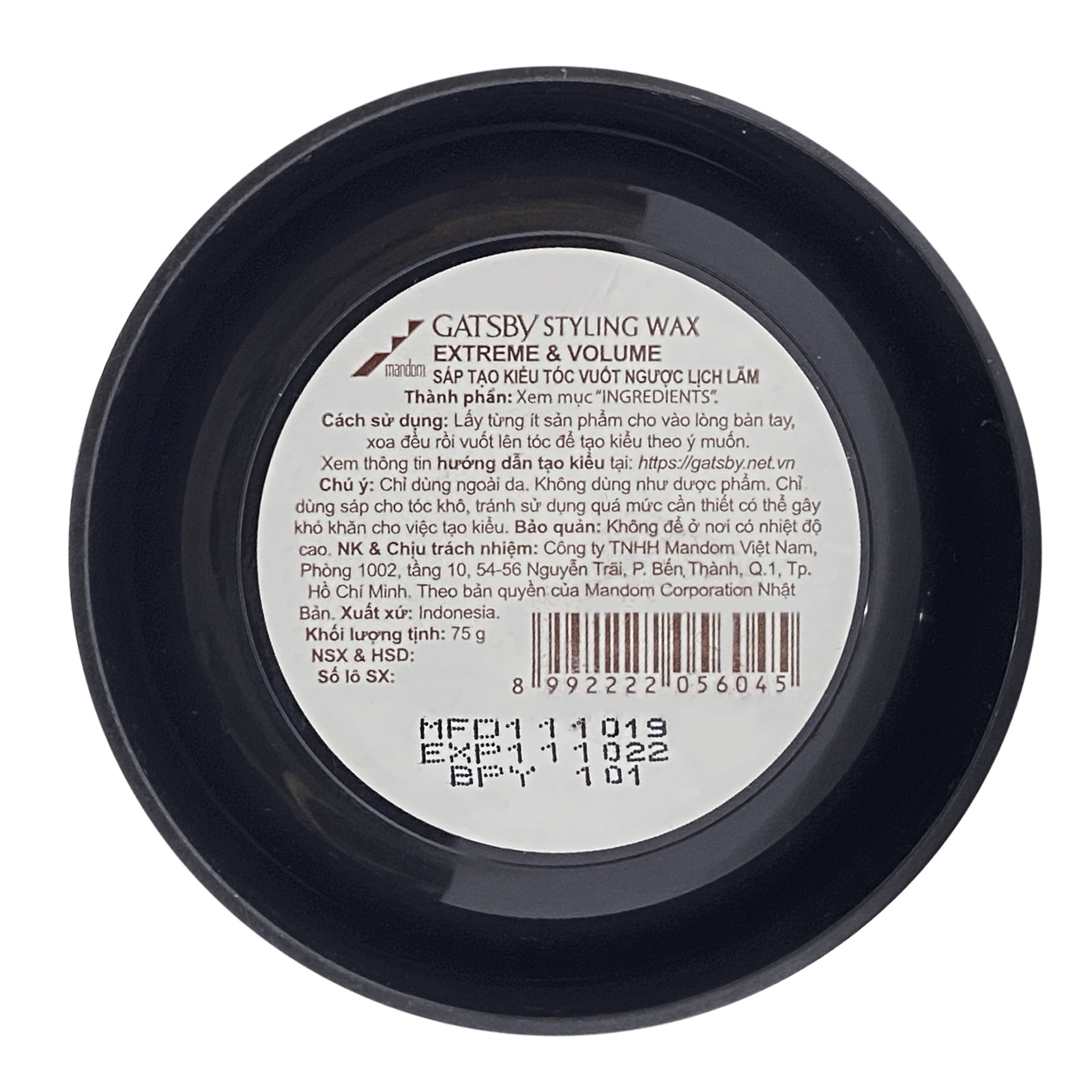 Hair Wax Extreme & Volume 75g