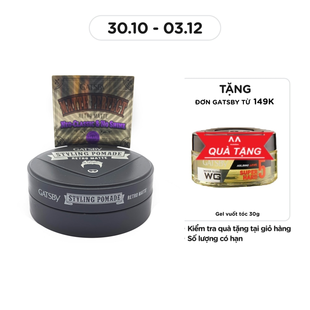 Hair Pomade Retro Matte 75g