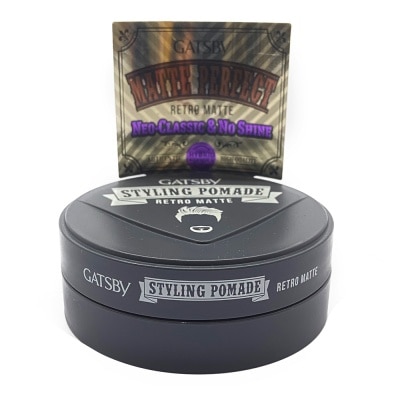 GATSBY Pomade Vuốt Tóc Gatsby Retro Matte 75g