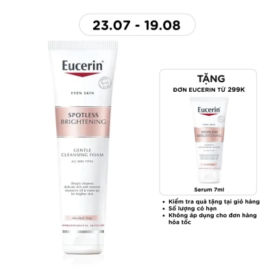 EUCERIN - Sữa Rửa Mặt Tạo Bọt Eucerin Sáng Da Spotless Brightening Gentle Cleansing Foam 150g image