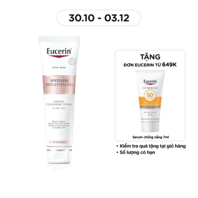 EUCERIN Sữa Rửa Mặt Tạo Bọt Eucerin Sáng Da Spotless Brightening Gentle Cleansing Foam 150g