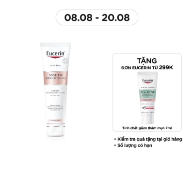 EUCERIN Sữa Rửa Mặt Tạo Bọt Eucerin Sáng Da Spotless Brightening Gentle Cleansing Foam 150g