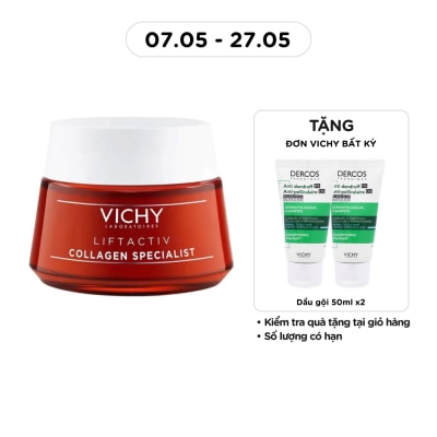 VICHY - Kem Dưỡng Vichy Collagen Liftactiv Collagen Specialist Chuyên Biệt 50ml