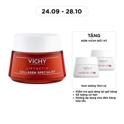 VICHY Kem Dưỡng Vichy Collagen Liftactiv Collagen Specialist Chuyên Biệt 50ml image