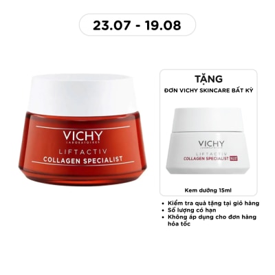 VICHY - Kem Dưỡng Vichy Collagen Liftactiv Collagen Specialist Chuyên Biệt 50ml image