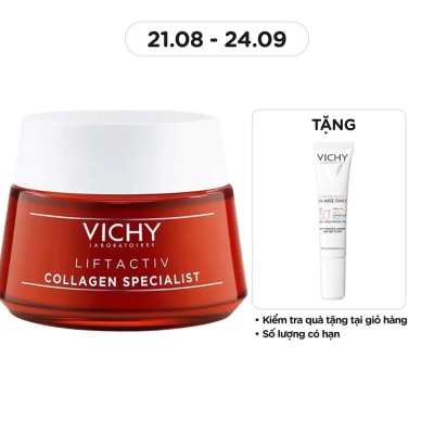 VICHY Kem Dưỡng Vichy Collagen Liftactiv Collagen Specialist Chuyên Biệt 50ml