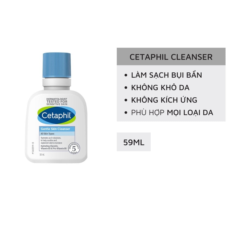 Sữa Rửa Mặt Cetaphil Gentle Skin Cleanser 59ml