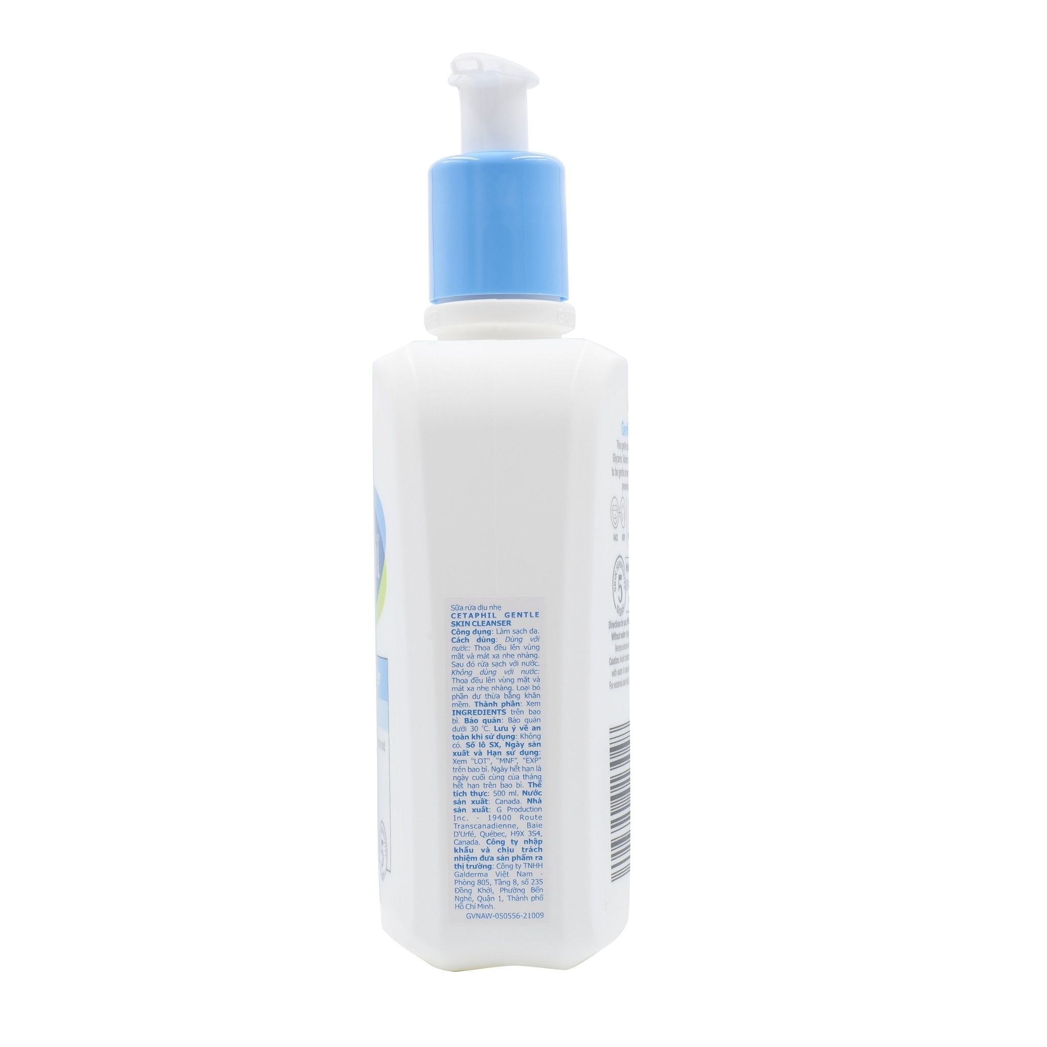 Sữa Rửa Mặt Cetaphil Gentle Skin Cleanser 500ml