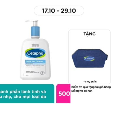 CETAPHIL Sữa Rửa Mặt Cetaphil Gentle Skin Cleanser 500ml