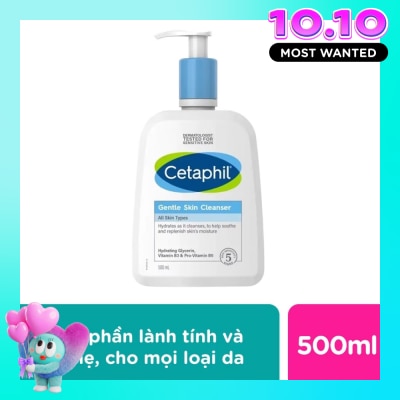 CETAPHIL Sữa Rửa Mặt Cetaphil Gentle Skin Cleanser 500ml image