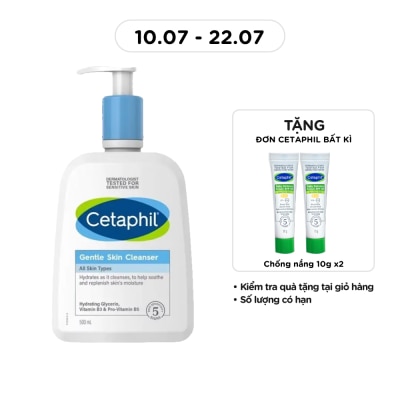 CETAPHIL - Sữa Rửa Mặt Cetaphil Gentle Skin Cleanser 500ml