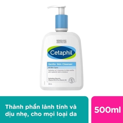 CETAPHIL Sữa Rửa Mặt Cetaphil Gentle Skin Cleanser 500ml