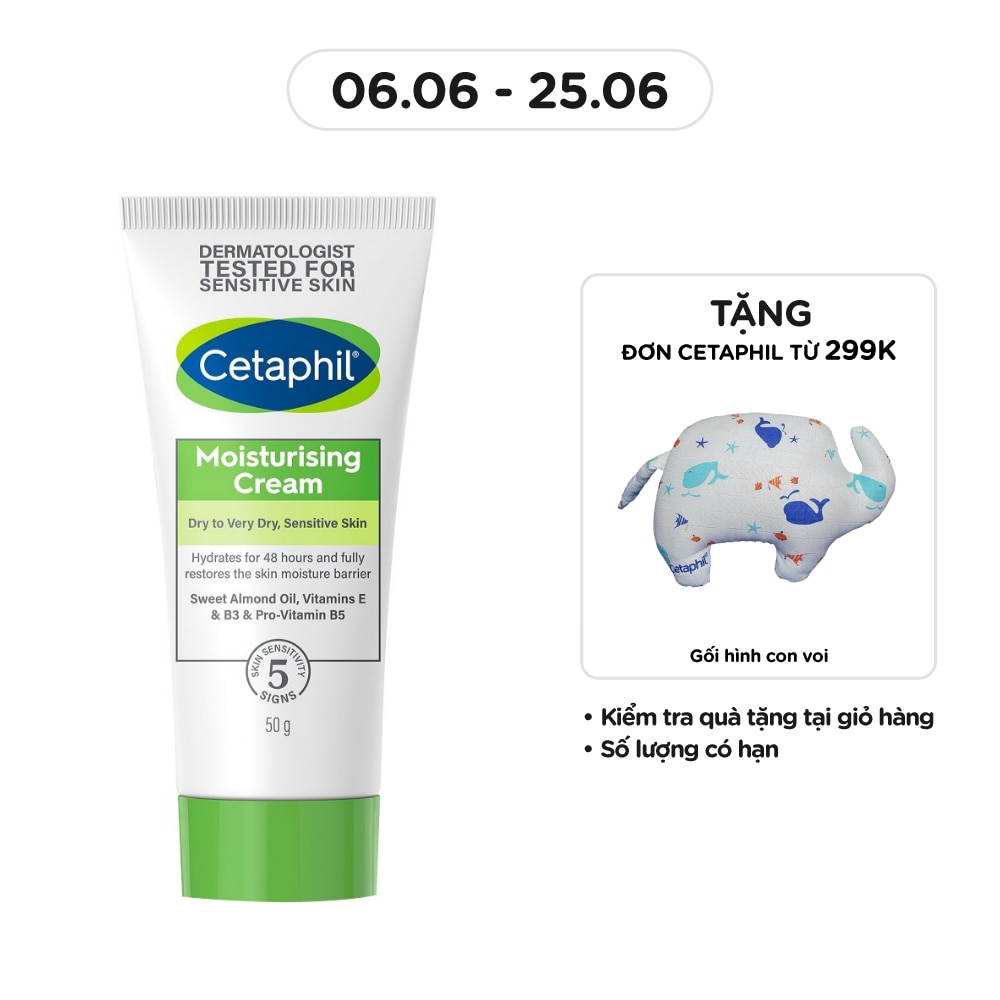 Kem Dưỡng Ẩm Cetaphil Moisturizing Cream 50g