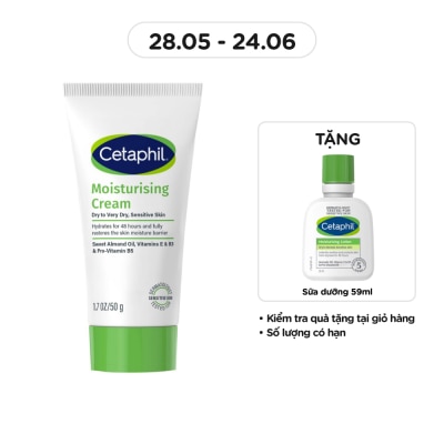 CETAPHIL - Kem Dưỡng Ẩm Cetaphil Moisturizing Cream 50g