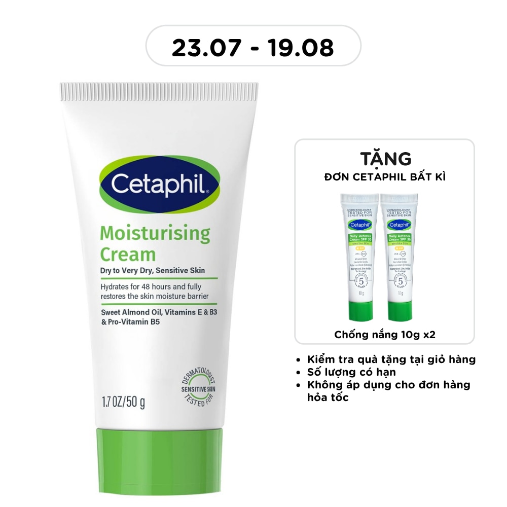 Kem Dưỡng Ẩm Cetaphil Moisturizing Cream 50g