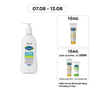 CETAPHIL Sữa Dưỡng Thể Cetaphil Pro Ad Derma Dành Cho Da Khô, Ngứa 295ml