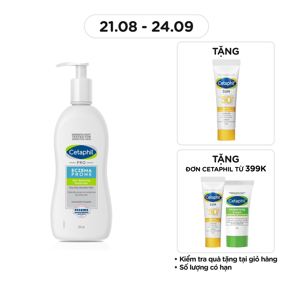 Sữa Dưỡng Thể Cetaphil Pro Ad Derma Dành Cho Da Khô, Ngứa 295ml