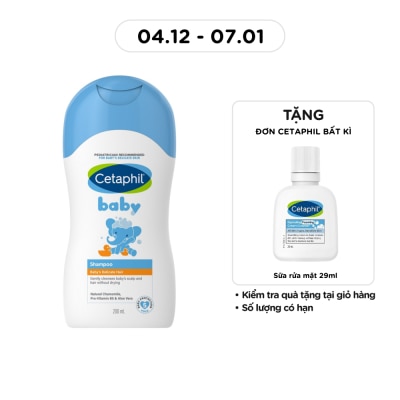 CETAPHIL Dầu Gội Trẻ Em Cetaphil Baby Shampoo 200ml