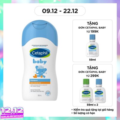 CETAPHIL Dầu Gội Trẻ Em Cetaphil Baby Shampoo 200ml