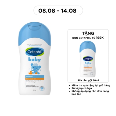 CETAPHIL - Dầu Gội Trẻ Em Cetaphil Baby Shampoo 200ml image