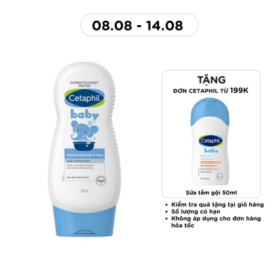 CETAPHIL - Baby Moisturizing Bath & Wash 230ml image