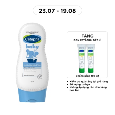 CETAPHIL - Baby Moisturizing Bath & Wash 230ml image