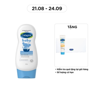 CETAPHIL Baby Moisturizing Bath & Wash 230ml