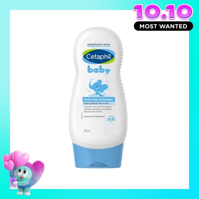 CETAPHIL Sữa Tắm Gội Trẻ Em Cetaphil Baby Gentle Wash & Shampoo 230ml image