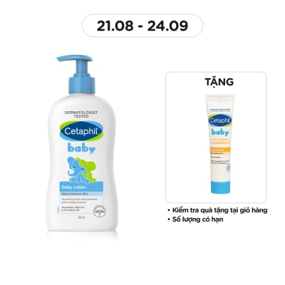 CETAPHIL Kem Dưỡng Da Trẻ Em Cetaphil Baby Daily Lotion 400ml