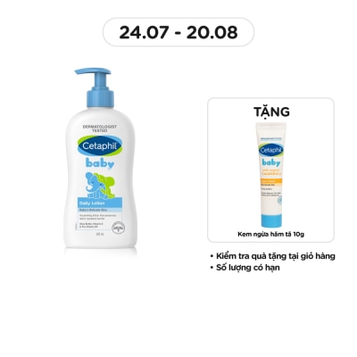 CETAPHIL Kem Dưỡng Da Trẻ Em Cetaphil Baby Daily Lotion 400ml