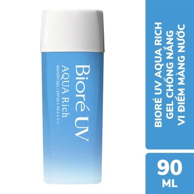 BIORE Gel Chống Nắng Biore UV Aqua Rich Watery Gel 90 ml SPF50+/PA++++ Màng Nước Dưỡng Da 90ml