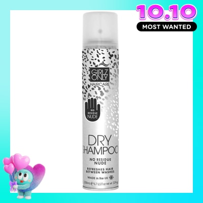 GIRLZ ONLY Dry Shampoo No Residue Nude 200ml image