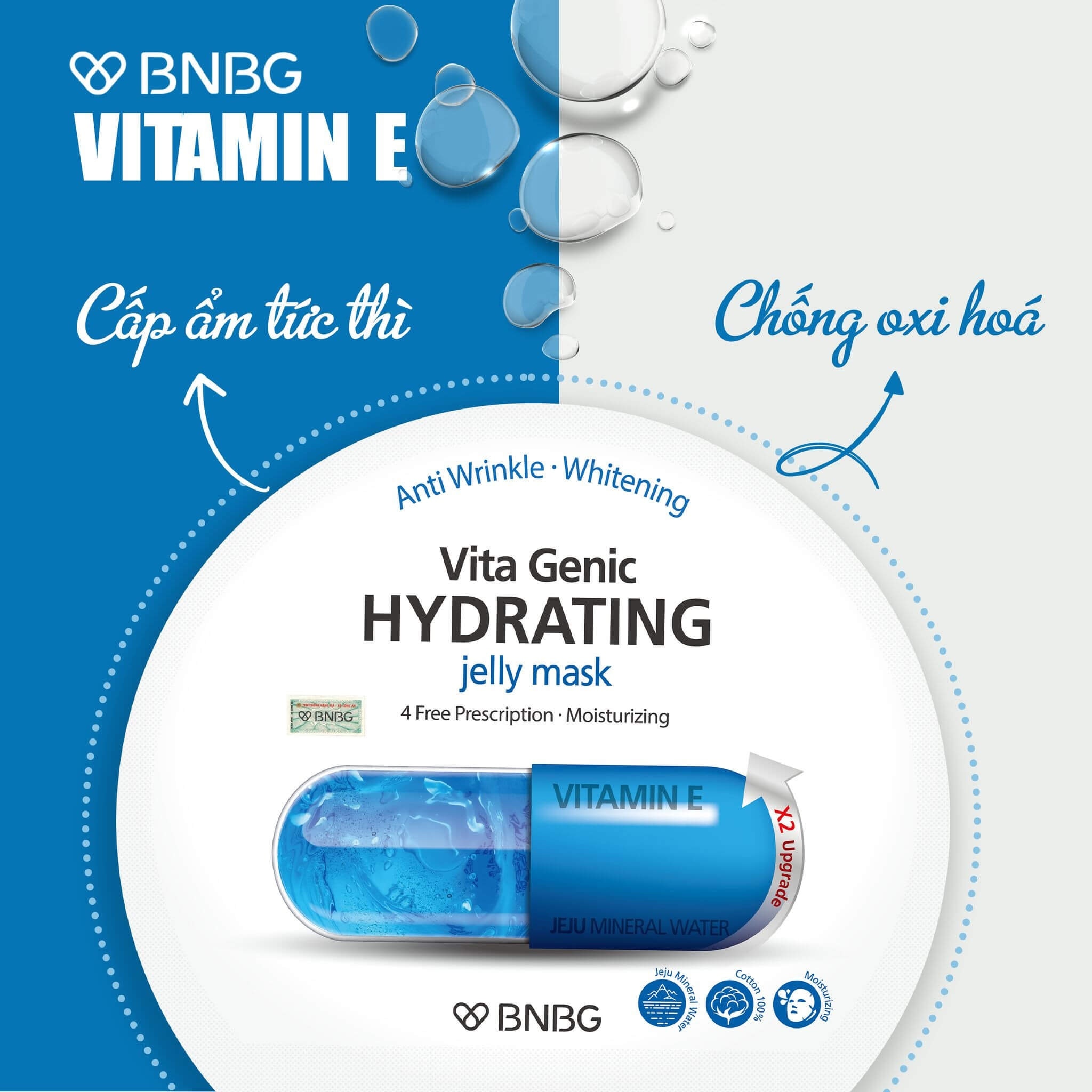 Mặt Nạ BNBG Vita Genic Hydrating Jelly Mask Dưỡng Ẩm 30ml