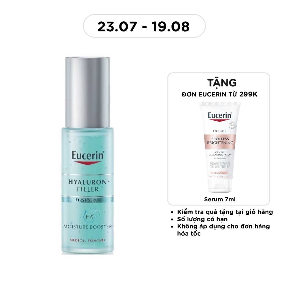 Tinh Chất Eucerin Cấp Ẩm, Giảm Nếp Nhăn, Săn Chắc Da Moisture Booster Serum 30ml