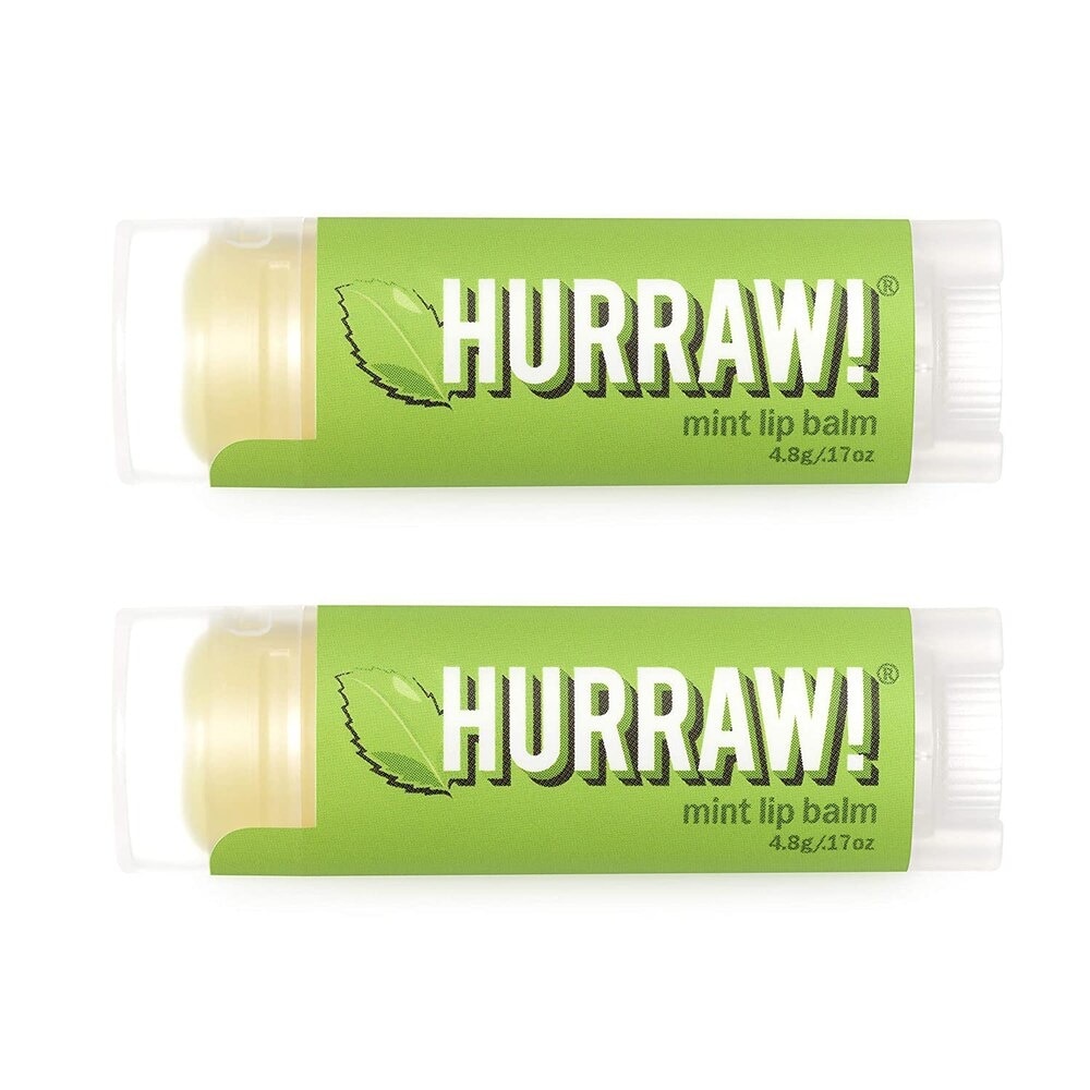 Son Dưỡng Môi Hurraw! Mint Lip Balm Hương Bạc Hà 4.8g