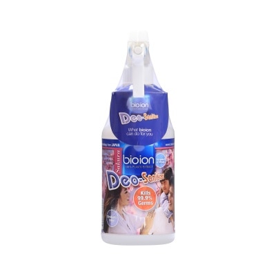 BIOION Chai Xịt Khử Mùi Bioion Deo-Sanitizer Sakura Làm Sạch Khuẩn Hương Anh Đào 500ml