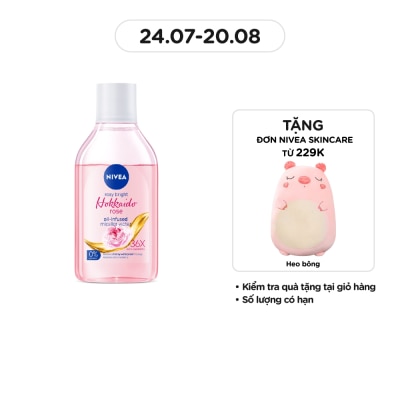 NIVEA Hokkaido Rosy White Oil-Infused Micellar 0% Alcohol 400ml