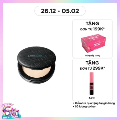 MAYBELLINE NEW YORK Phấn Phủ Mịn Lì Maybelline Fit Me Matte Poreless Powder SPF28 PA+++ 6g .#109 Light Ivory Tông Sáng